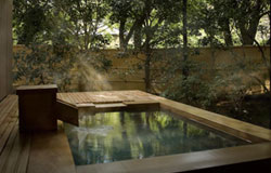 Private spring bath