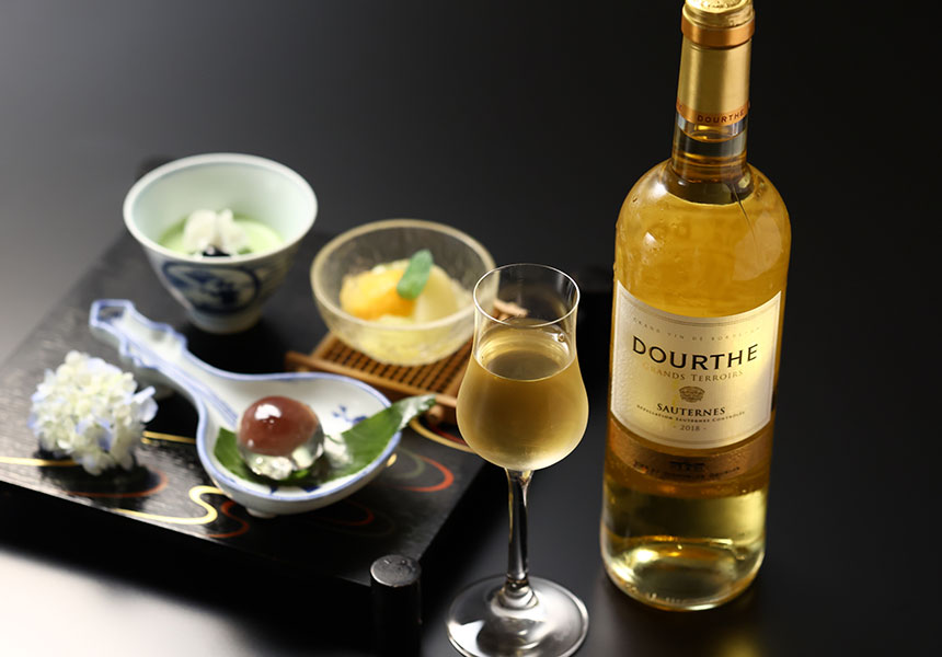 海石榴特選　ワイン&日本酒ペアリングコース