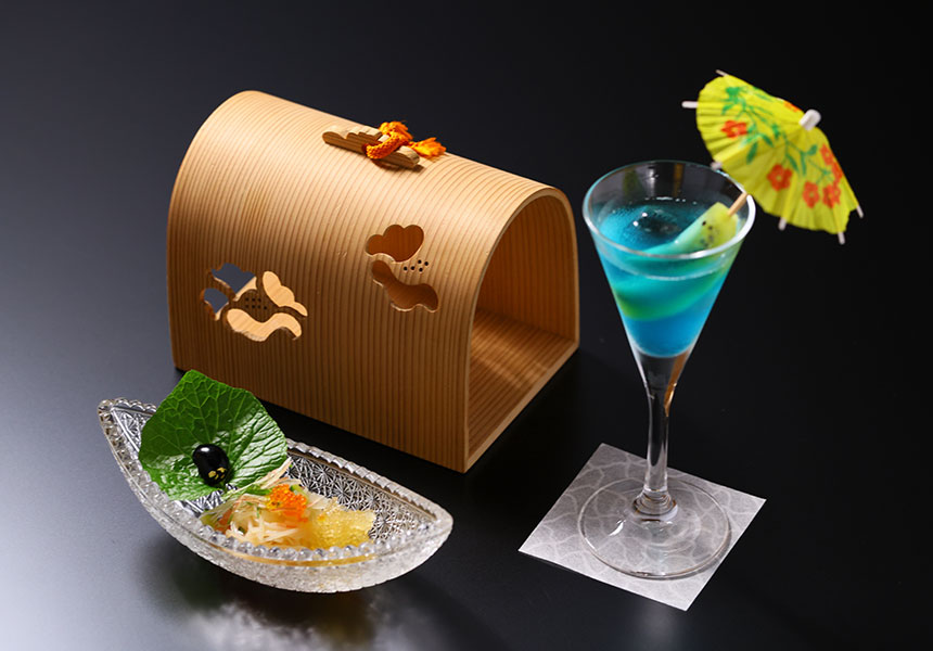 【夏のお献立】食前酒　先付